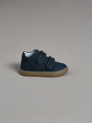 Baby's leather low sneakers