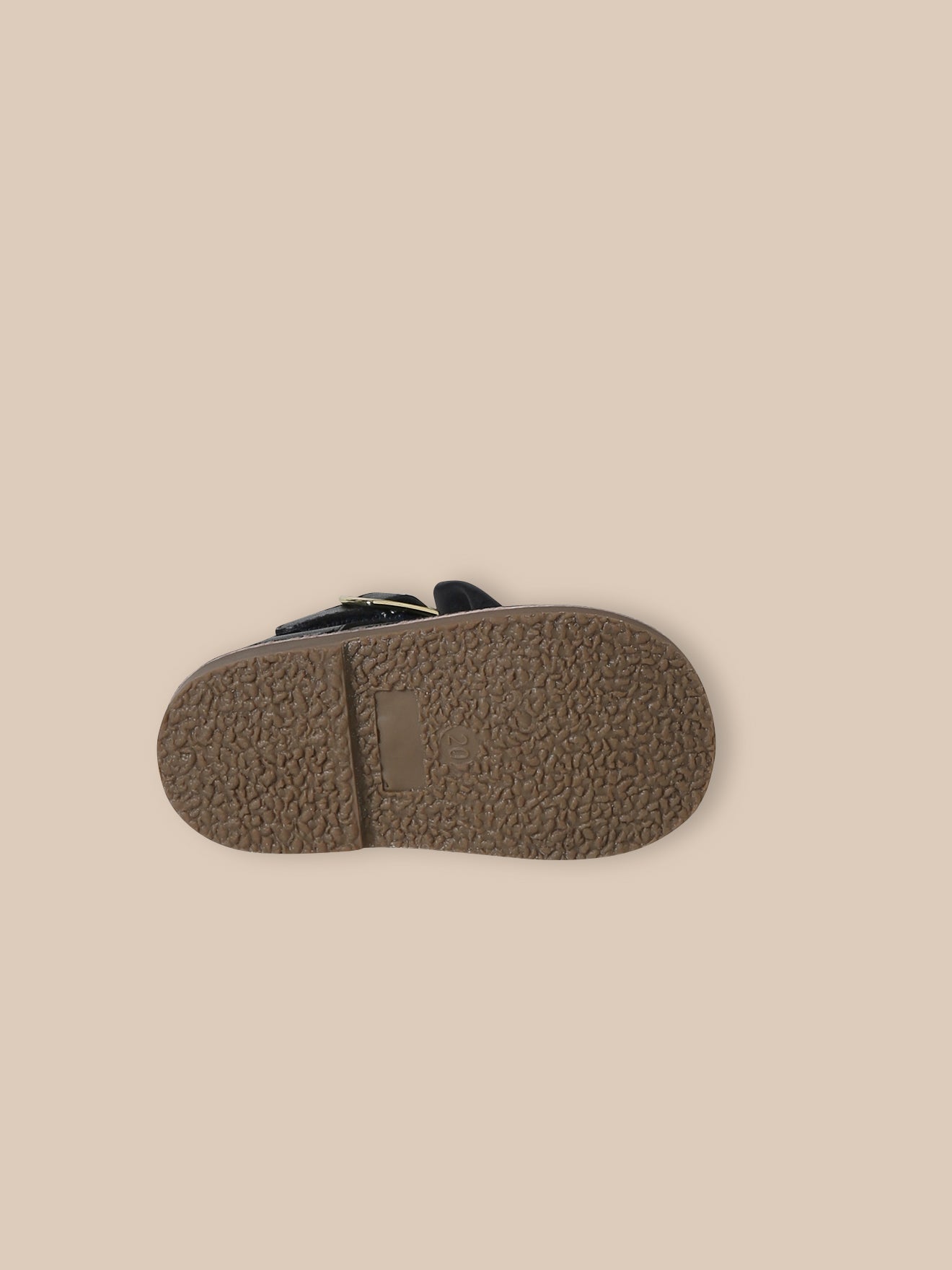 Baby' T-strap shoes with bow