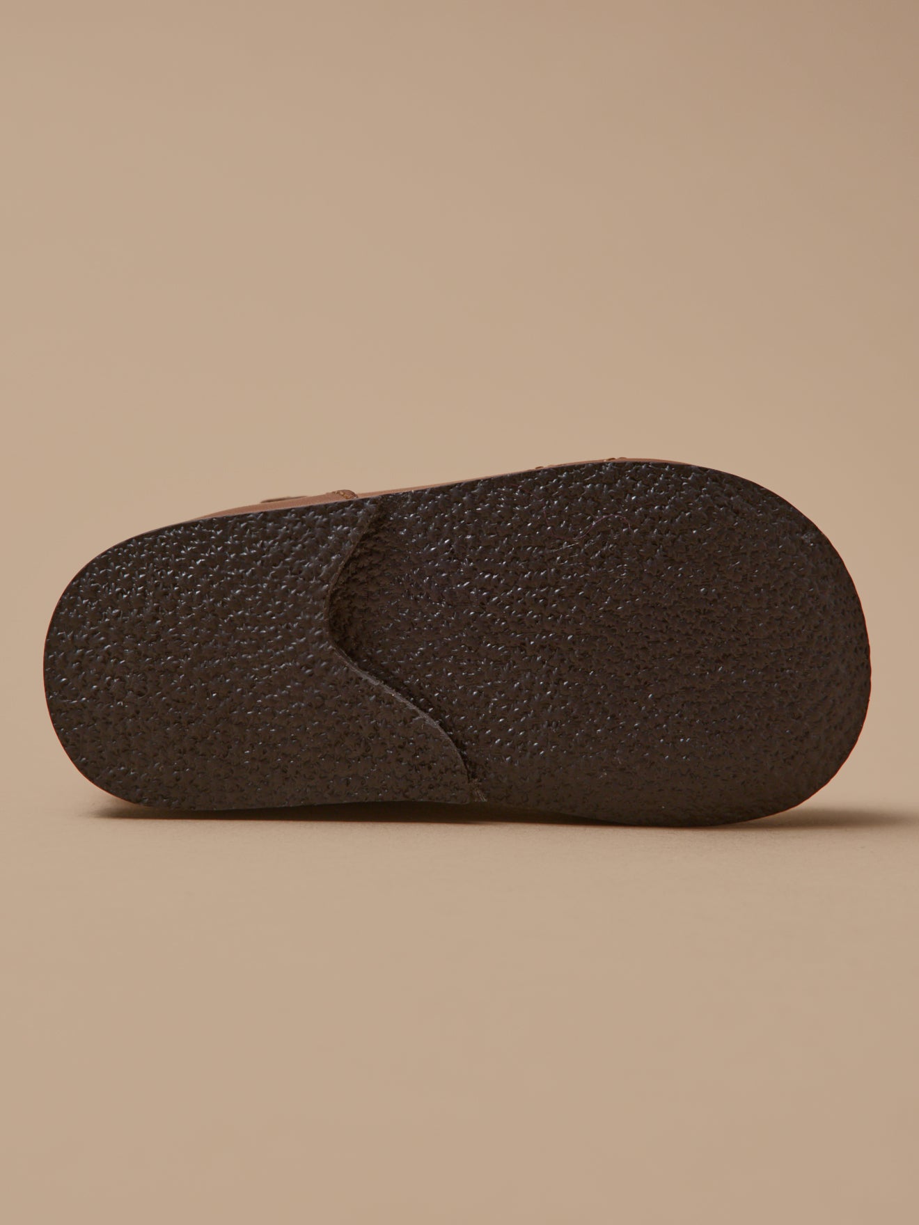 Baby's leather T-strap shoes