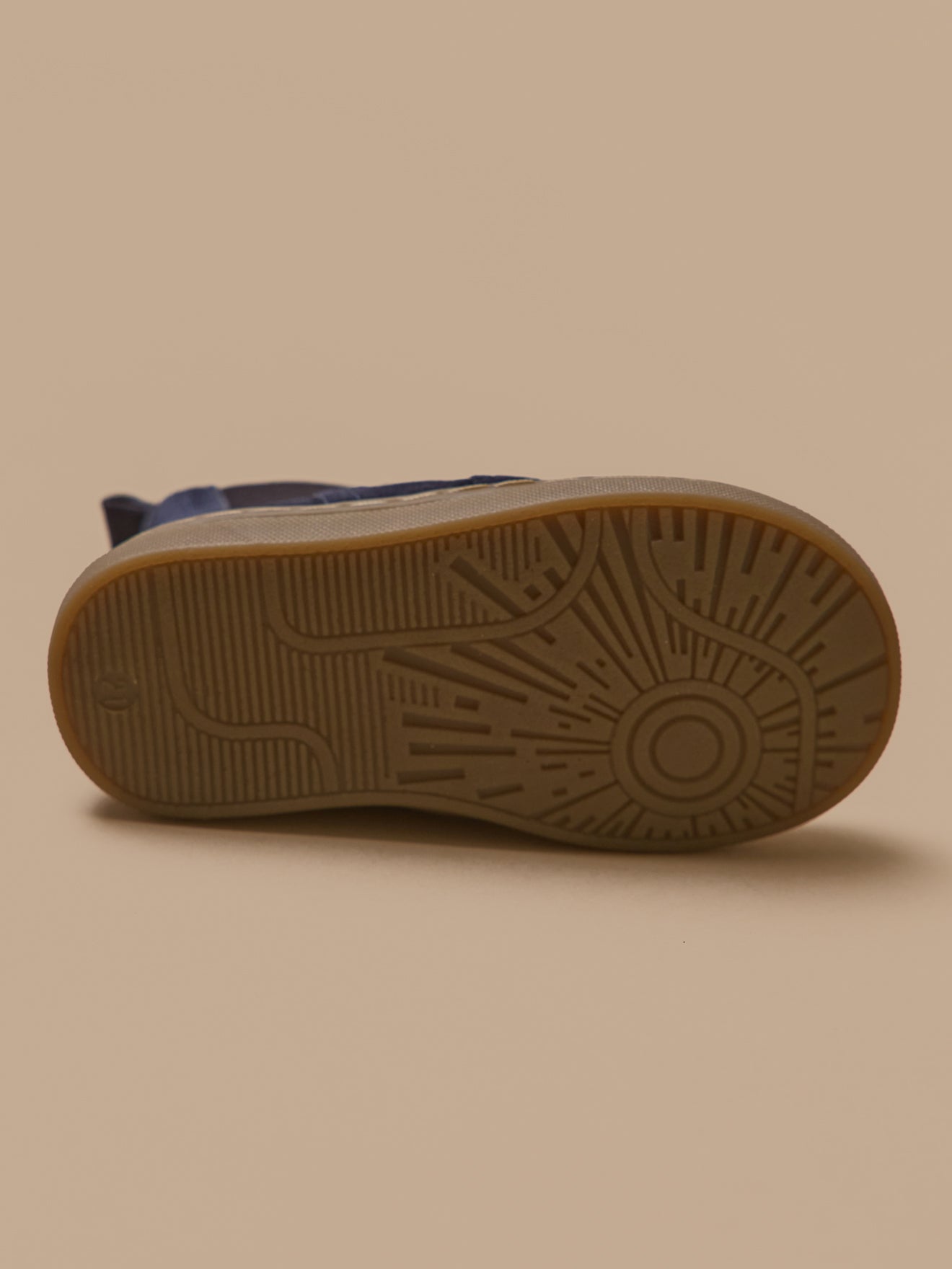 Baby's leather Chelsea boots with punch-hole toe