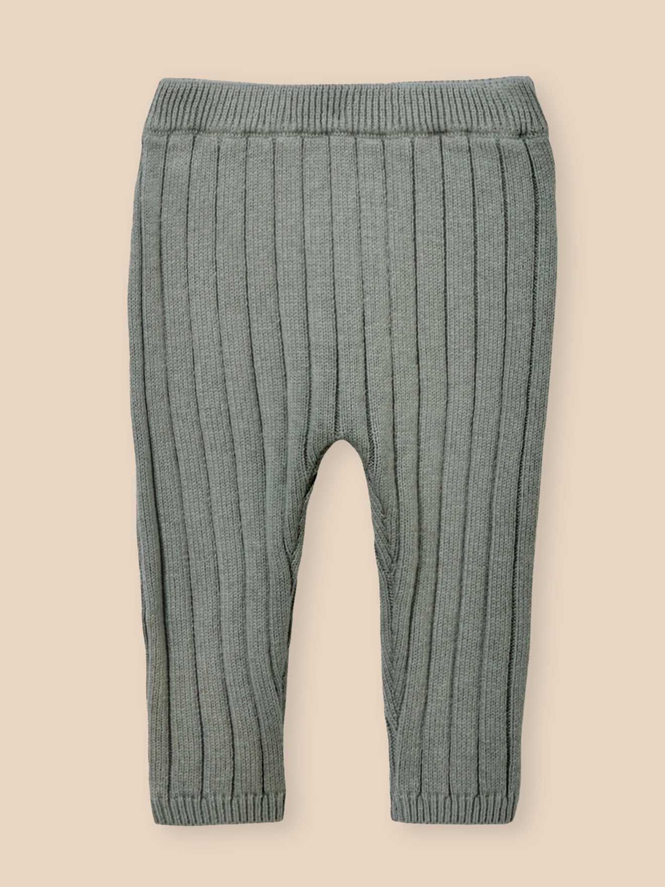 Organic cotton and wool baby set