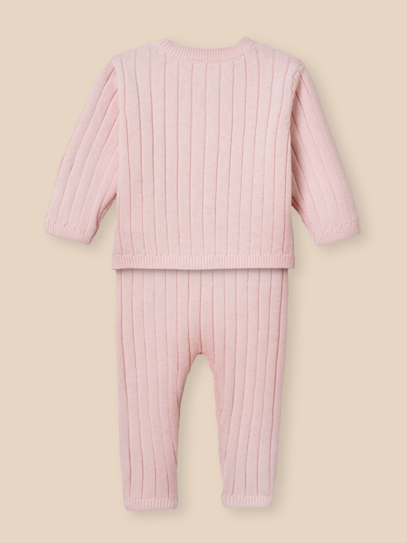 Ensemble bébé coton biologique et laine