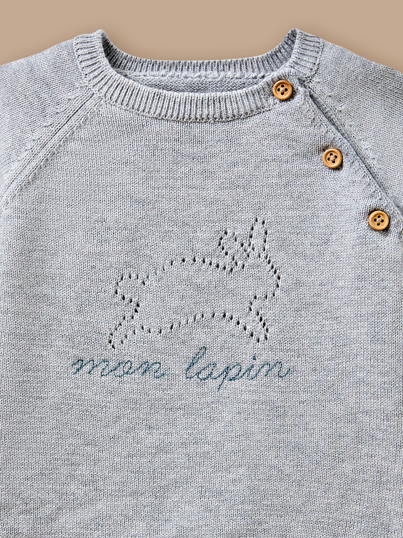 Ensemble laine et coton bébé