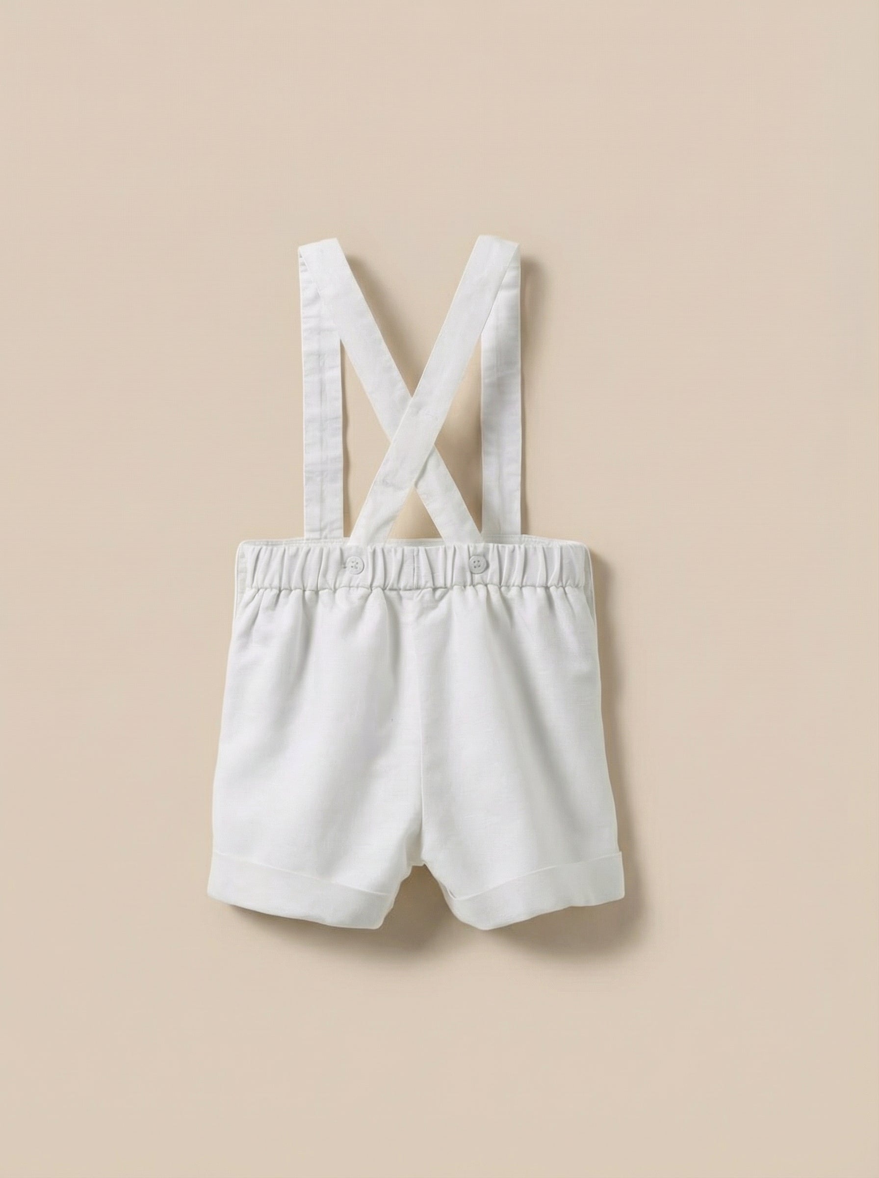 Baby Bermuda shorts with braces – Parties & Weddings collection