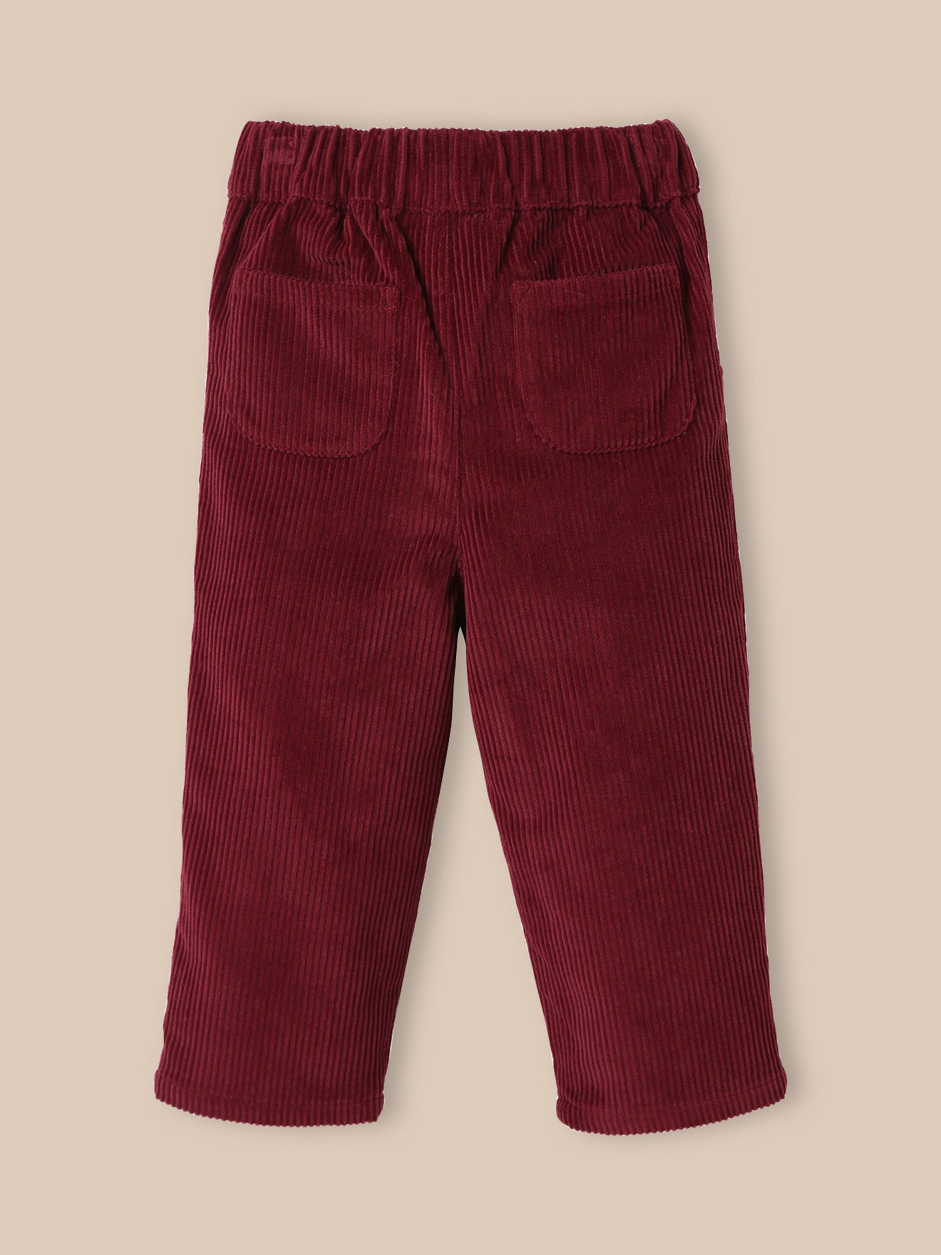 Baby's wide wale trousers
