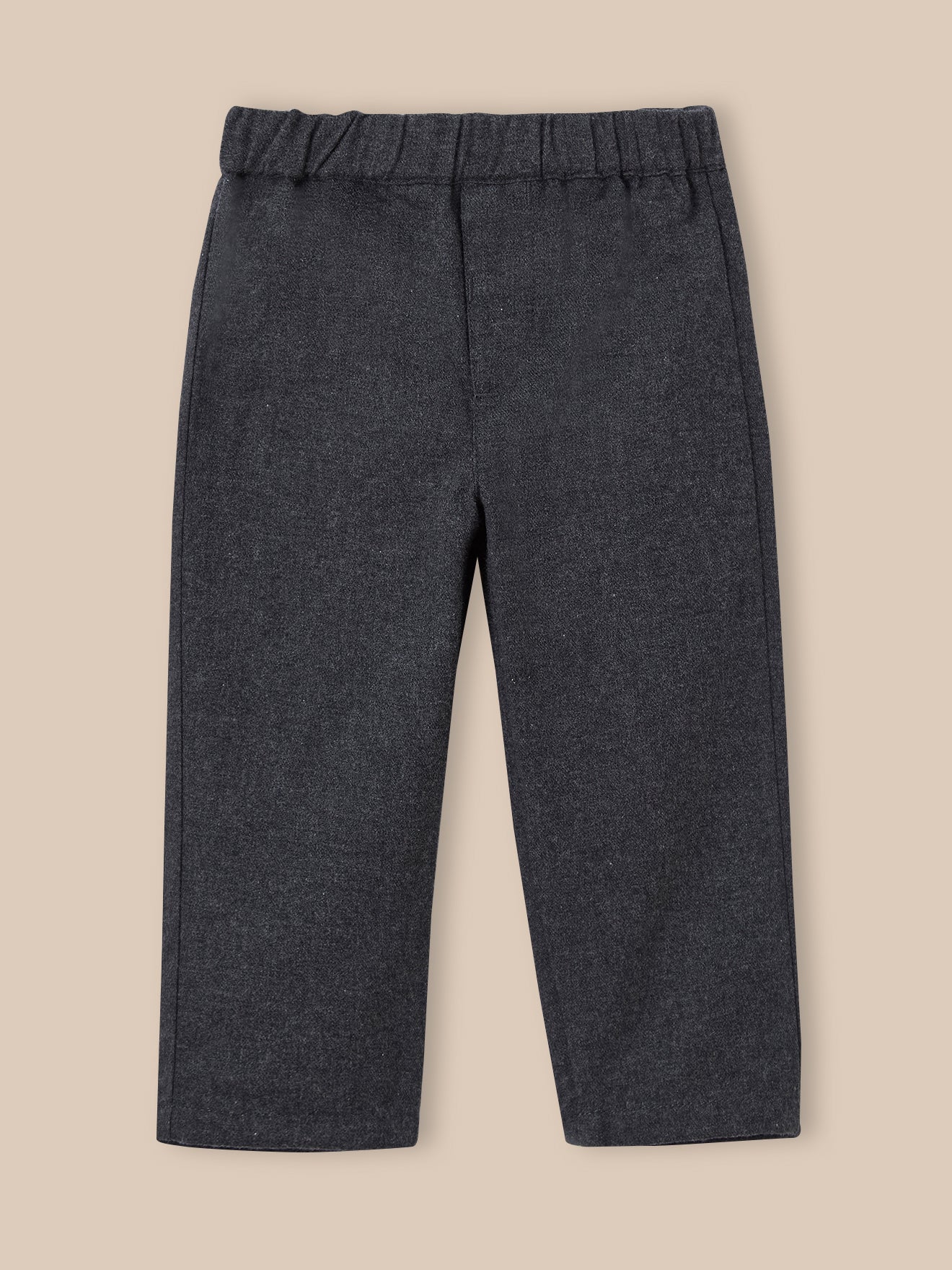 Baby's flannel-like trousers