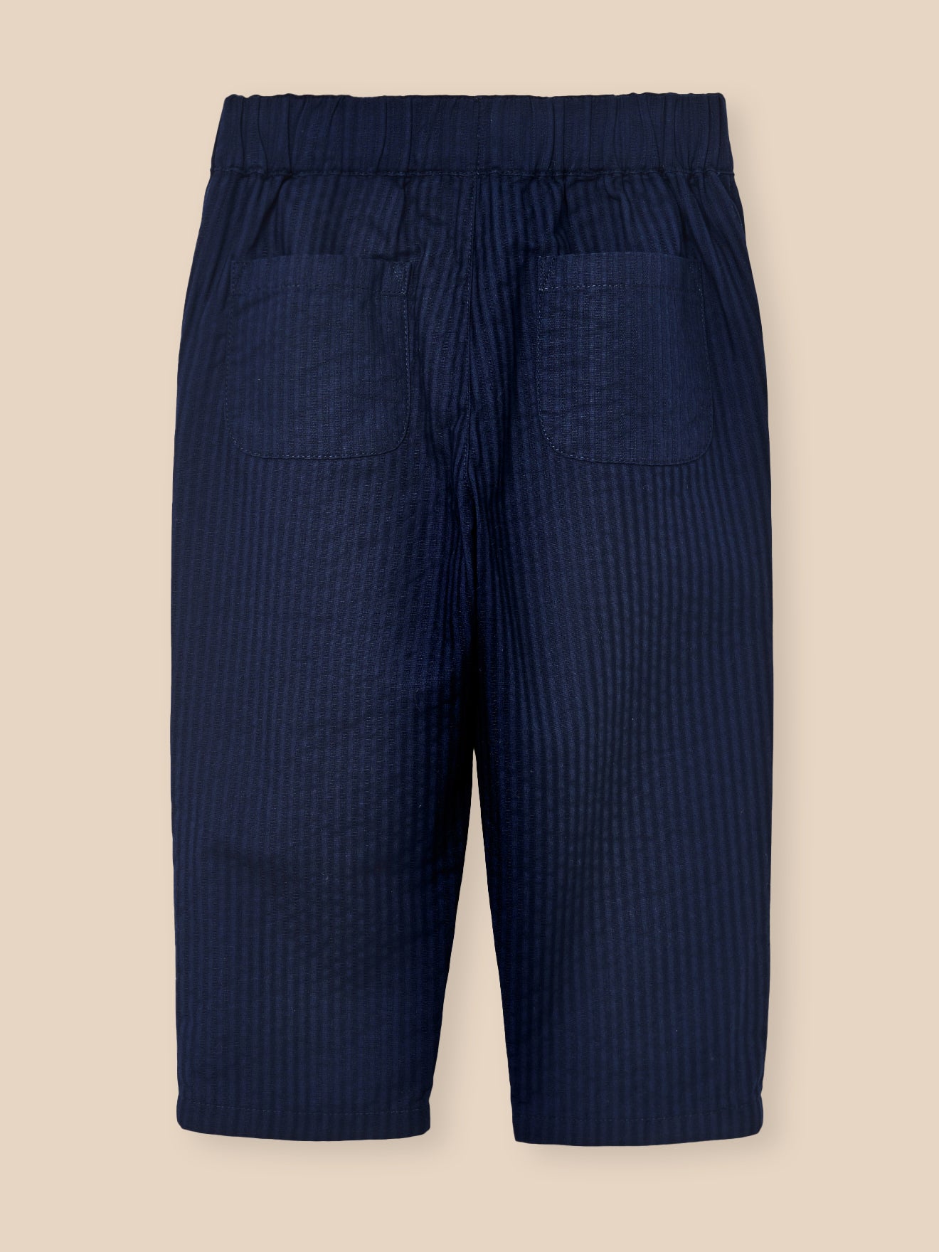 Baby shaped fabric trousers