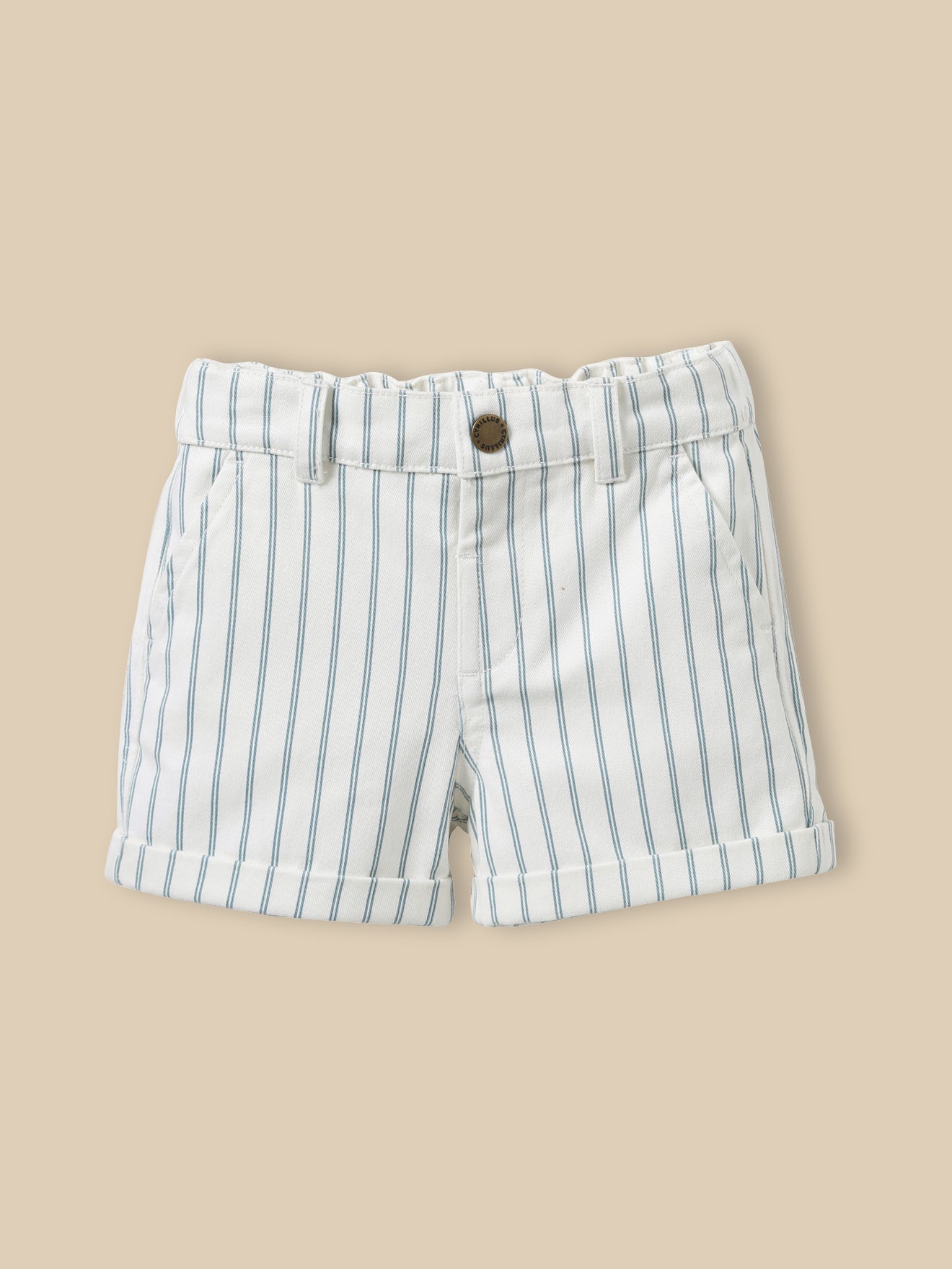 Baby striped shorts