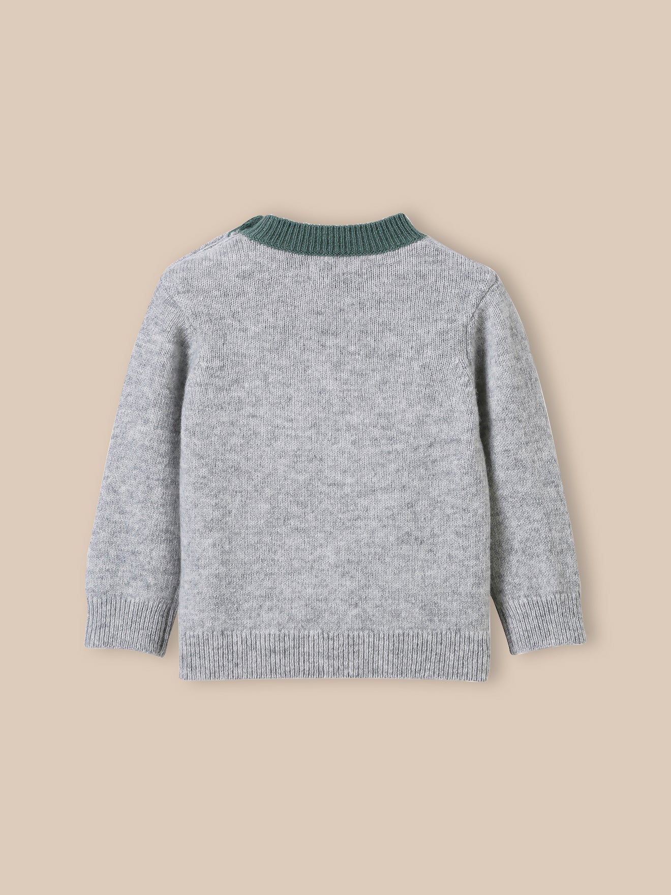 Baby's wool bear sweater