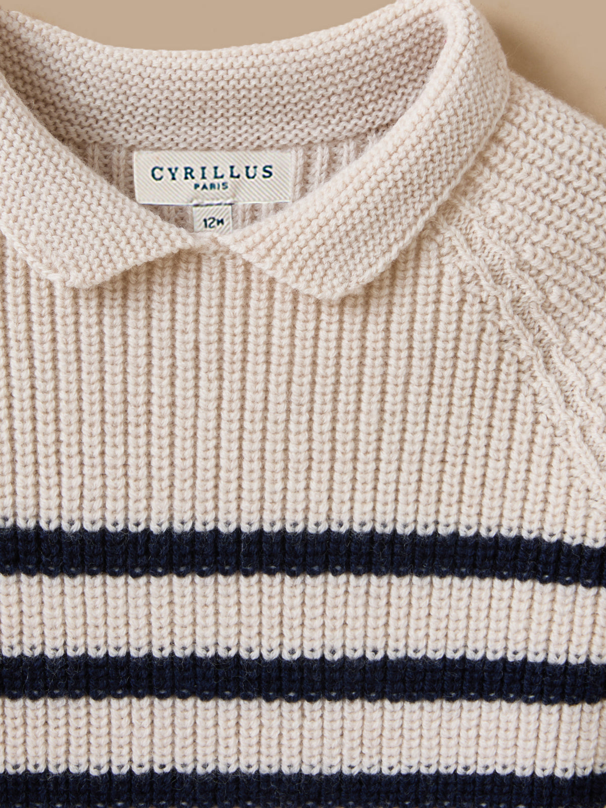 Merino Wool Baby Jumper – Cyrillus X les 3 Tricoteurs