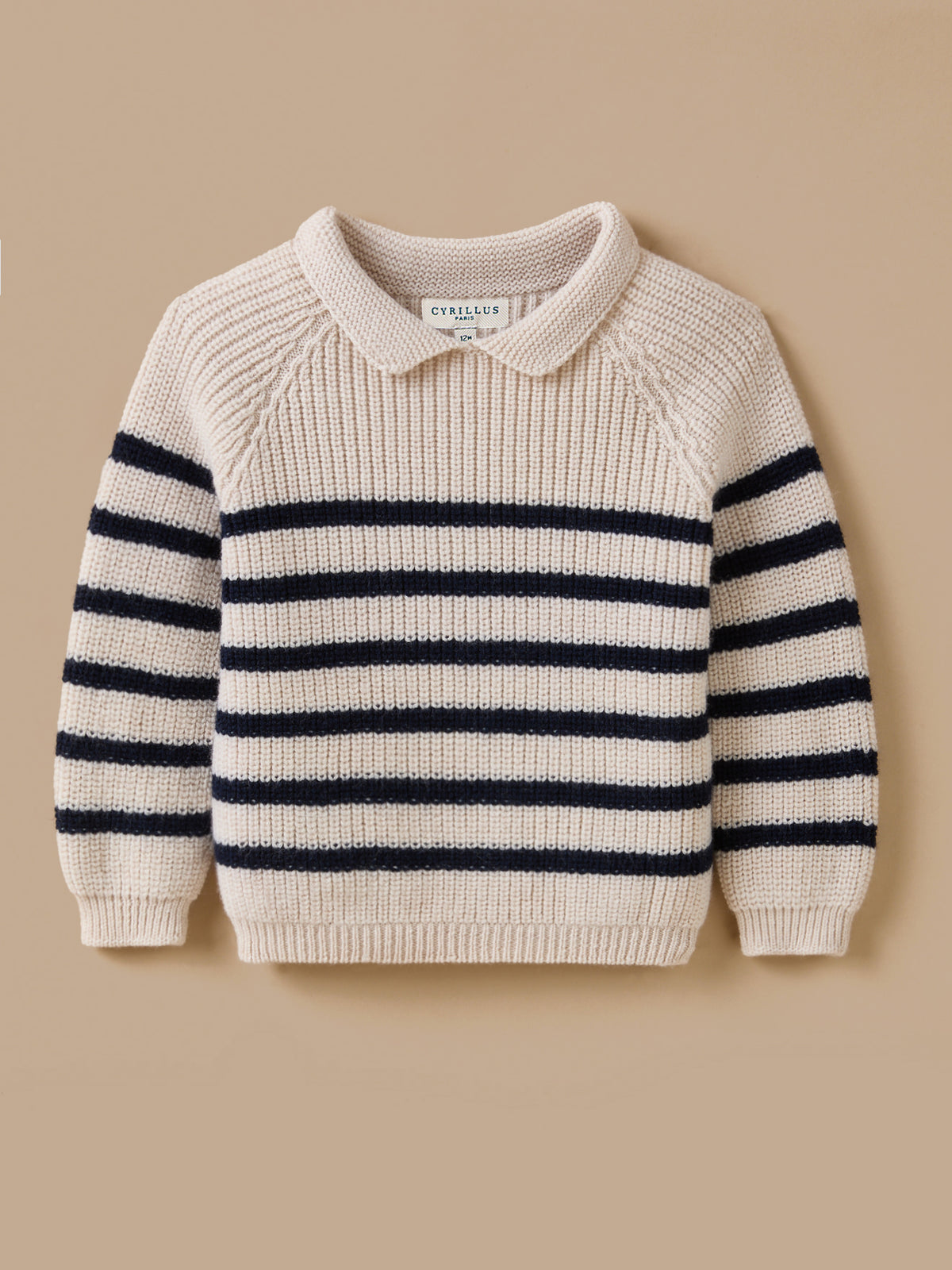 Merino Wool Baby Jumper – Cyrillus X les 3 Tricoteurs