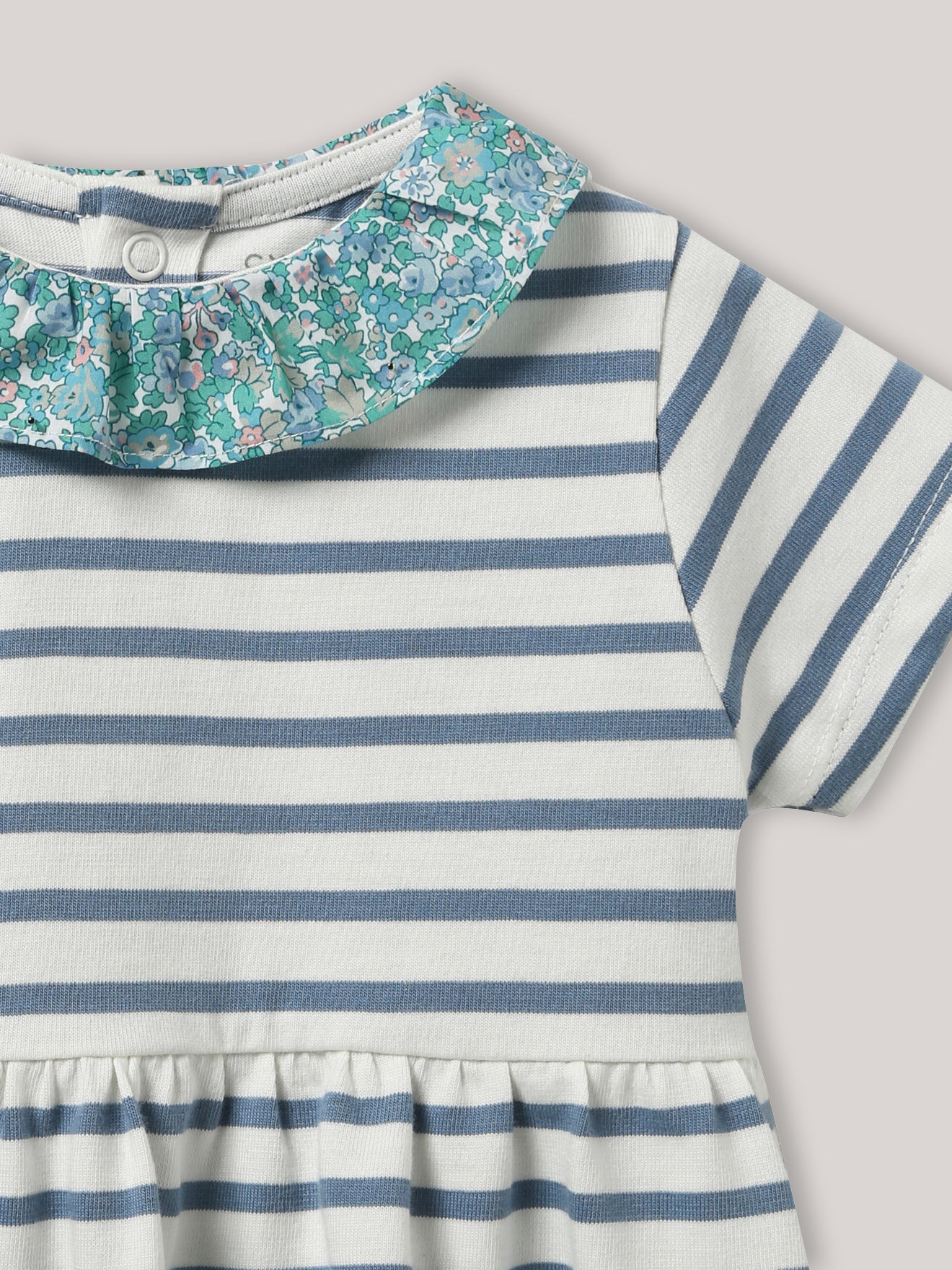 Baby sailor dress - Organic cotton