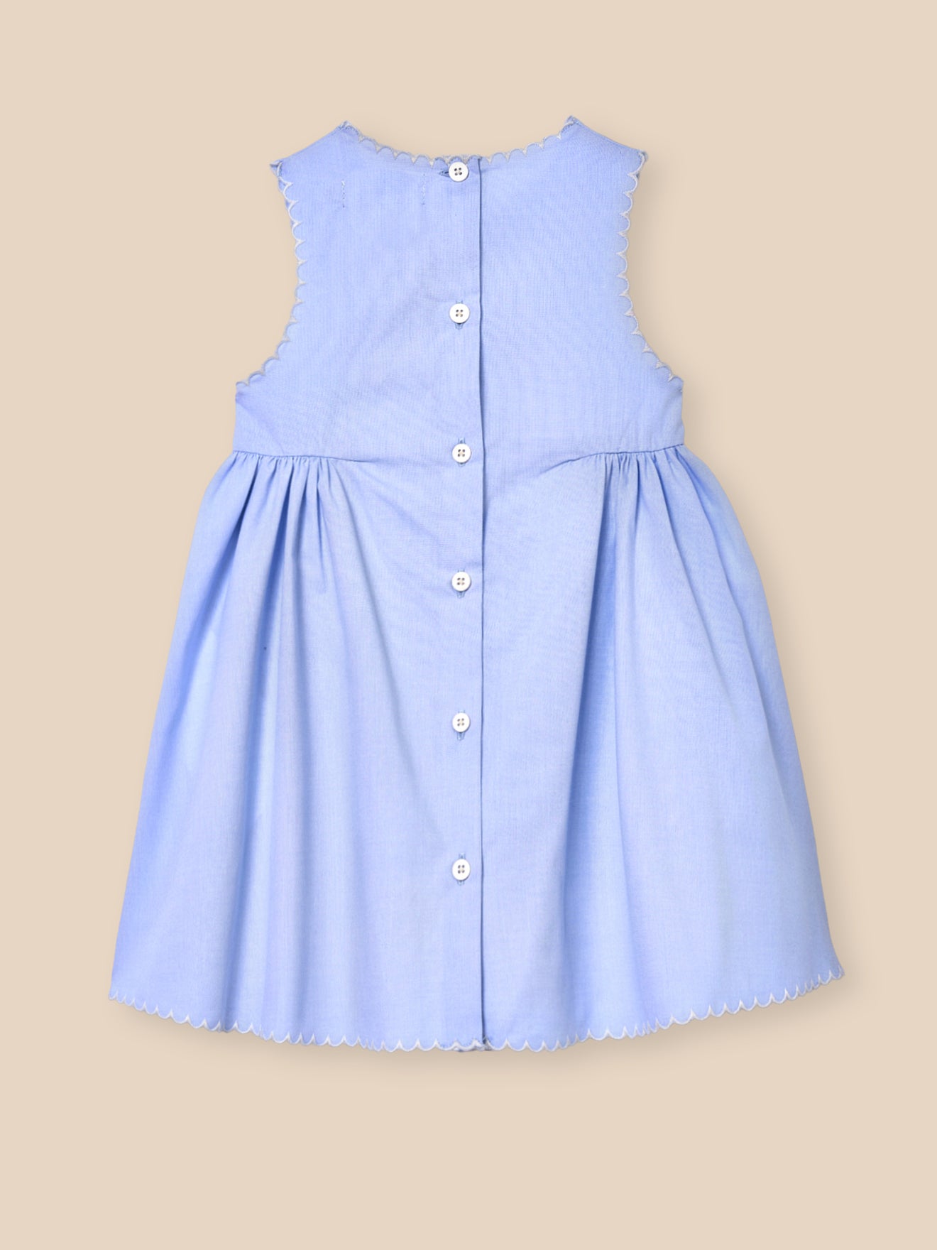 Robe en Oxford Bébé