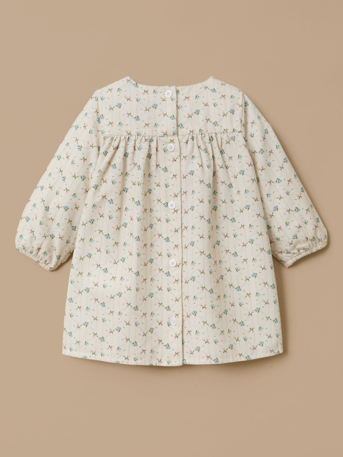 Baby printed corduroy dress