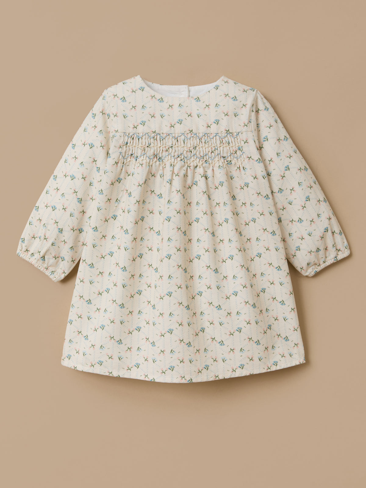 Baby printed corduroy dress