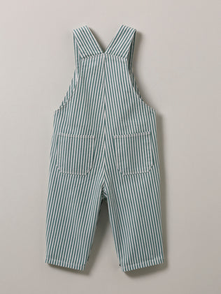 Baby's stripe dungarees