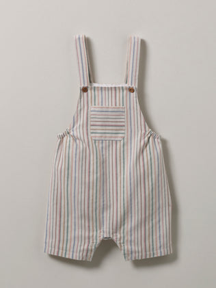 Baby's striped rompersuit