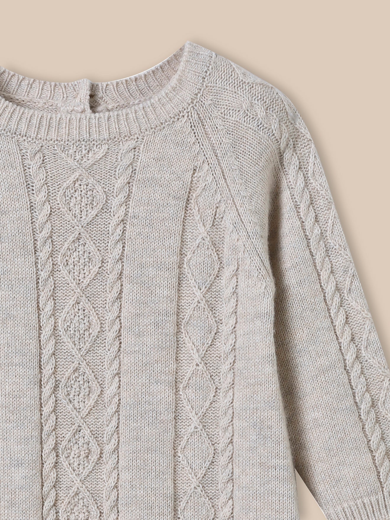 Baby's knit jumpsuit