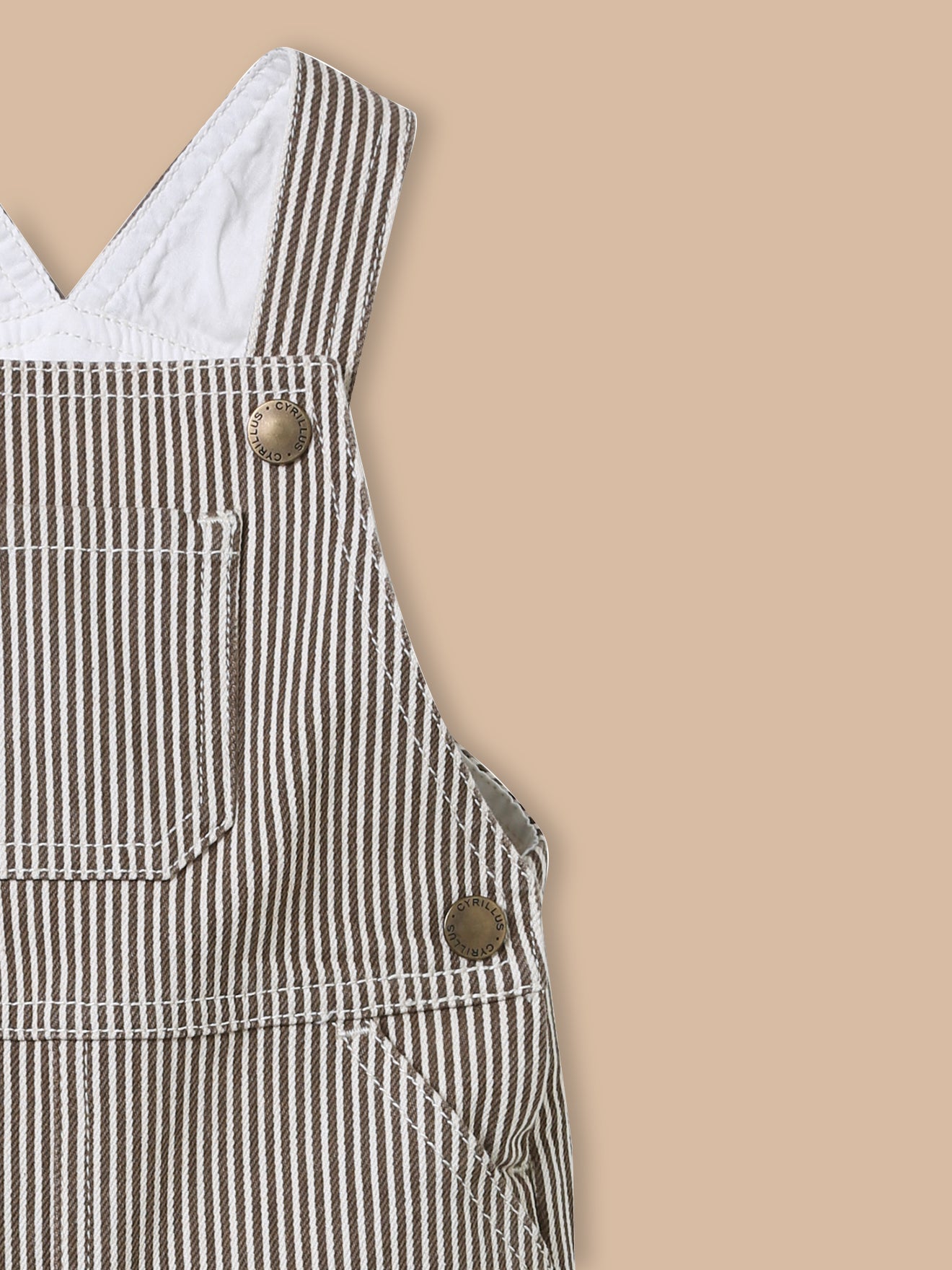 Salopette rayée Bébé - Collection Hickory Stripes