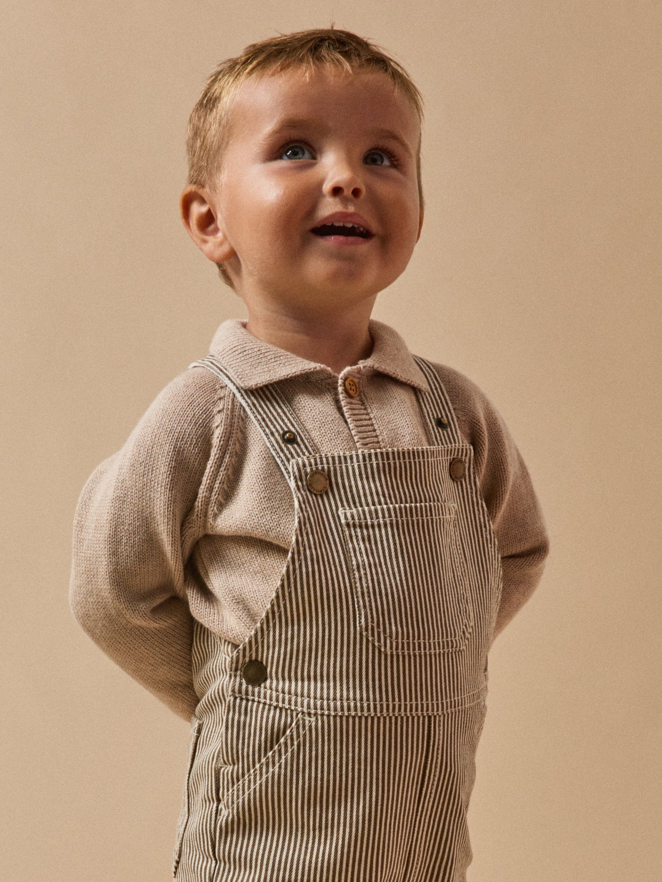 Salopette rayée Bébé - Collection Hickory Stripes