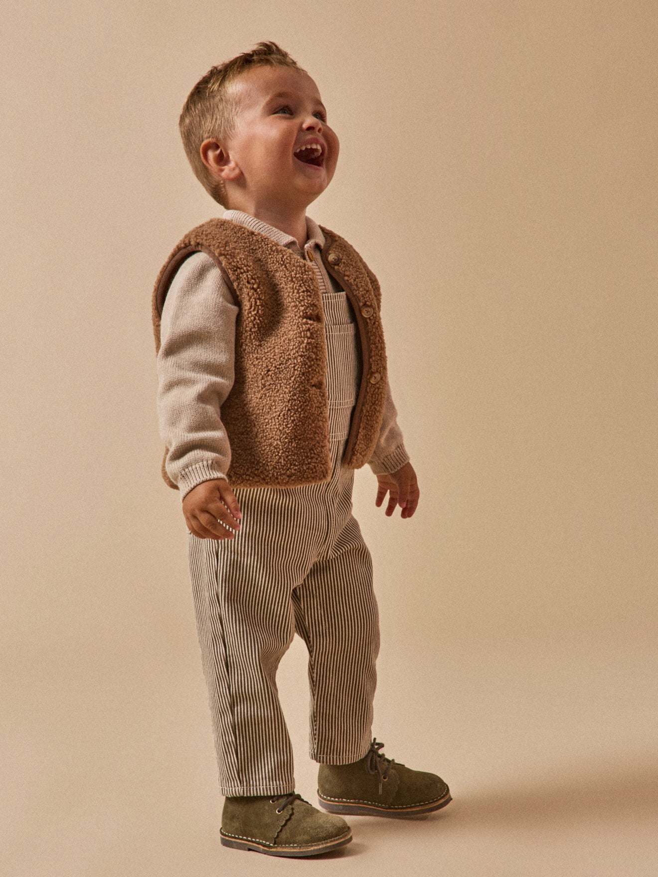 Salopette rayée Bébé - Collection Hickory Stripes