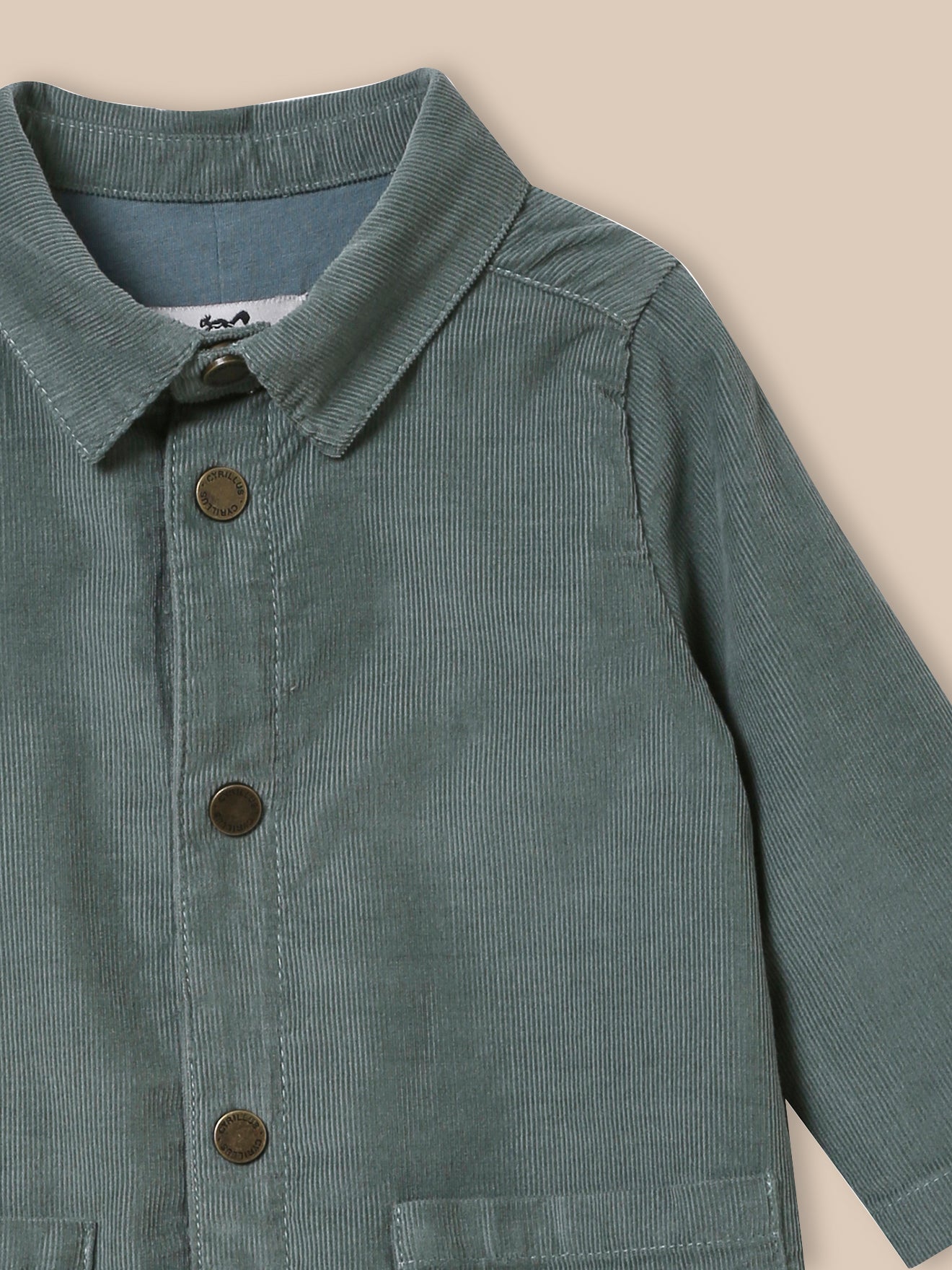 Baby's velour jumpsuit