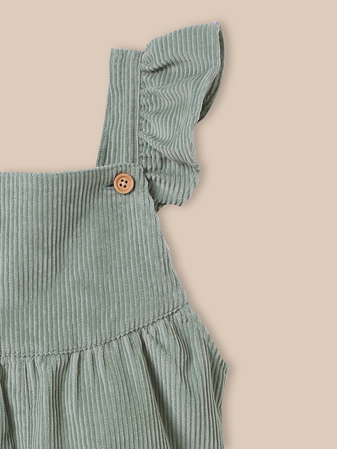Baby's wide wale corduroy dungarees