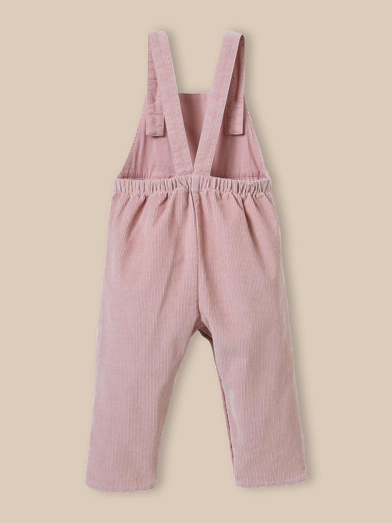Baby's velour overalls