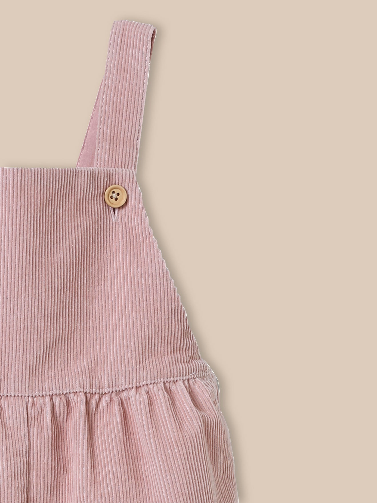 Baby's velour overalls