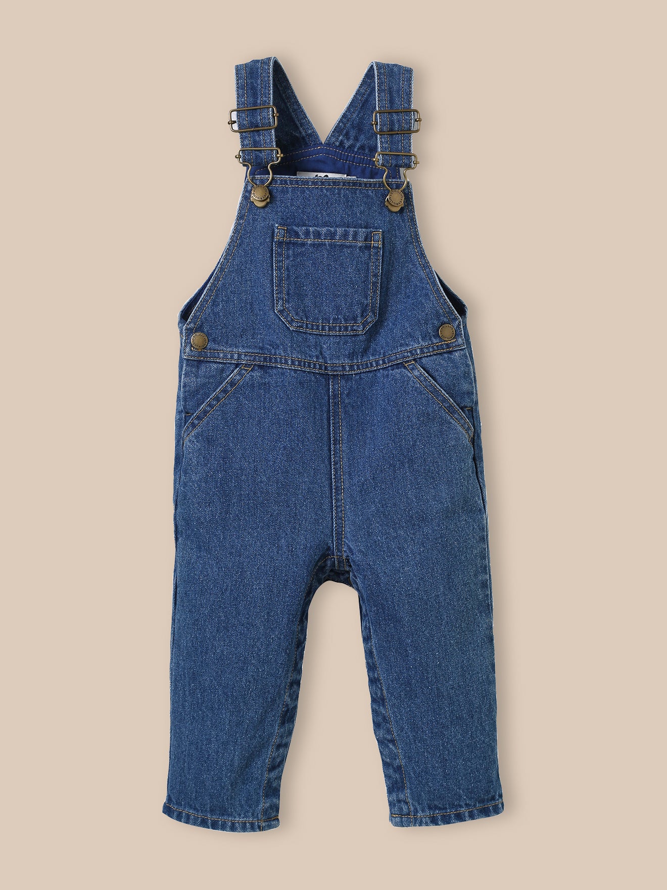 Baby's denim overalls