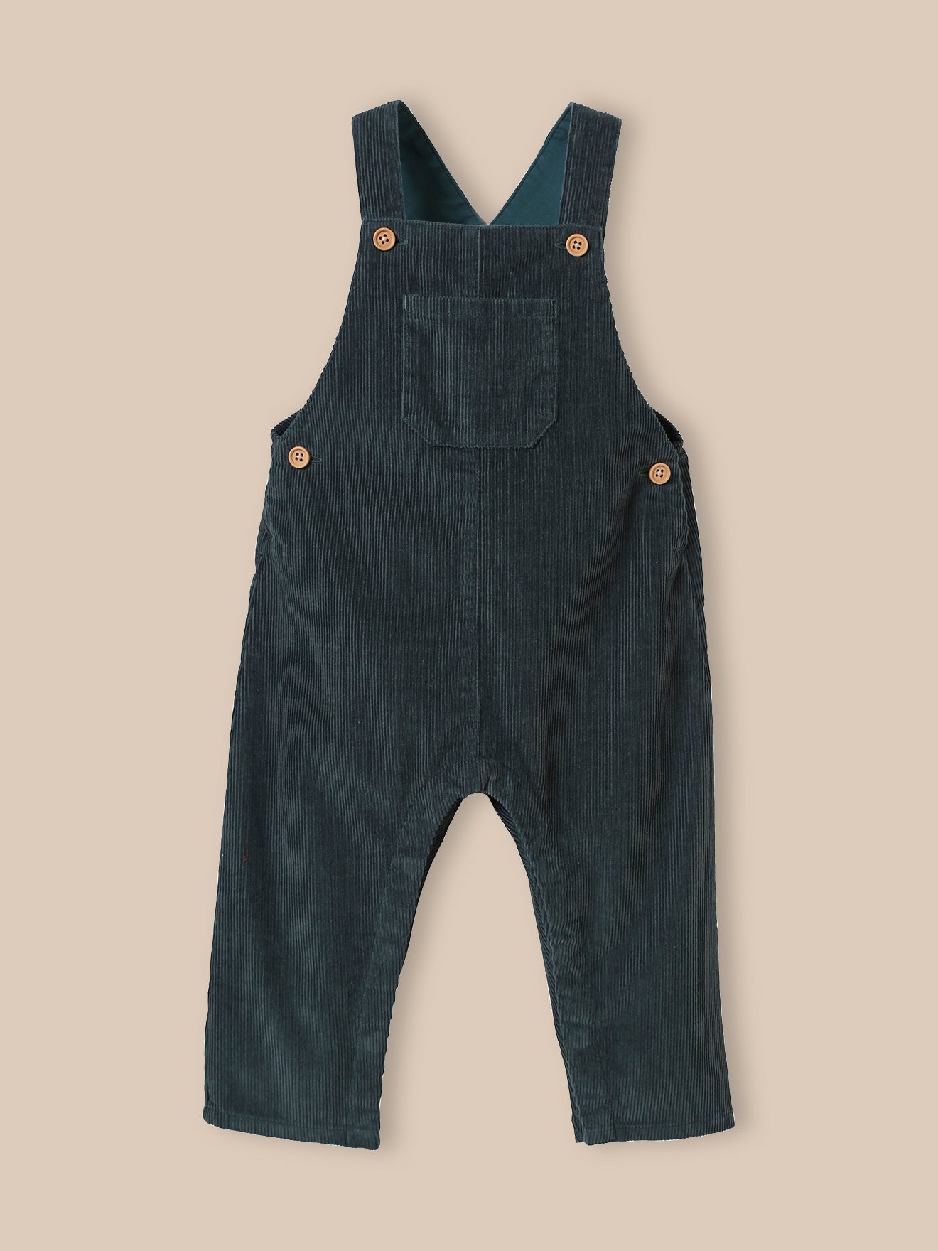 Baby's velvet overalls