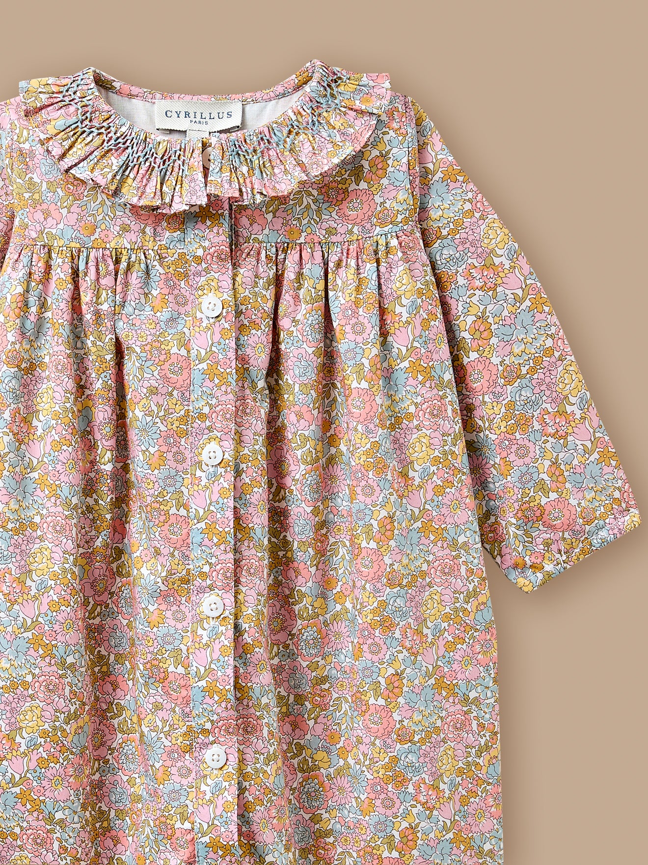 Combinaison longue Bébé Tissu Liberty