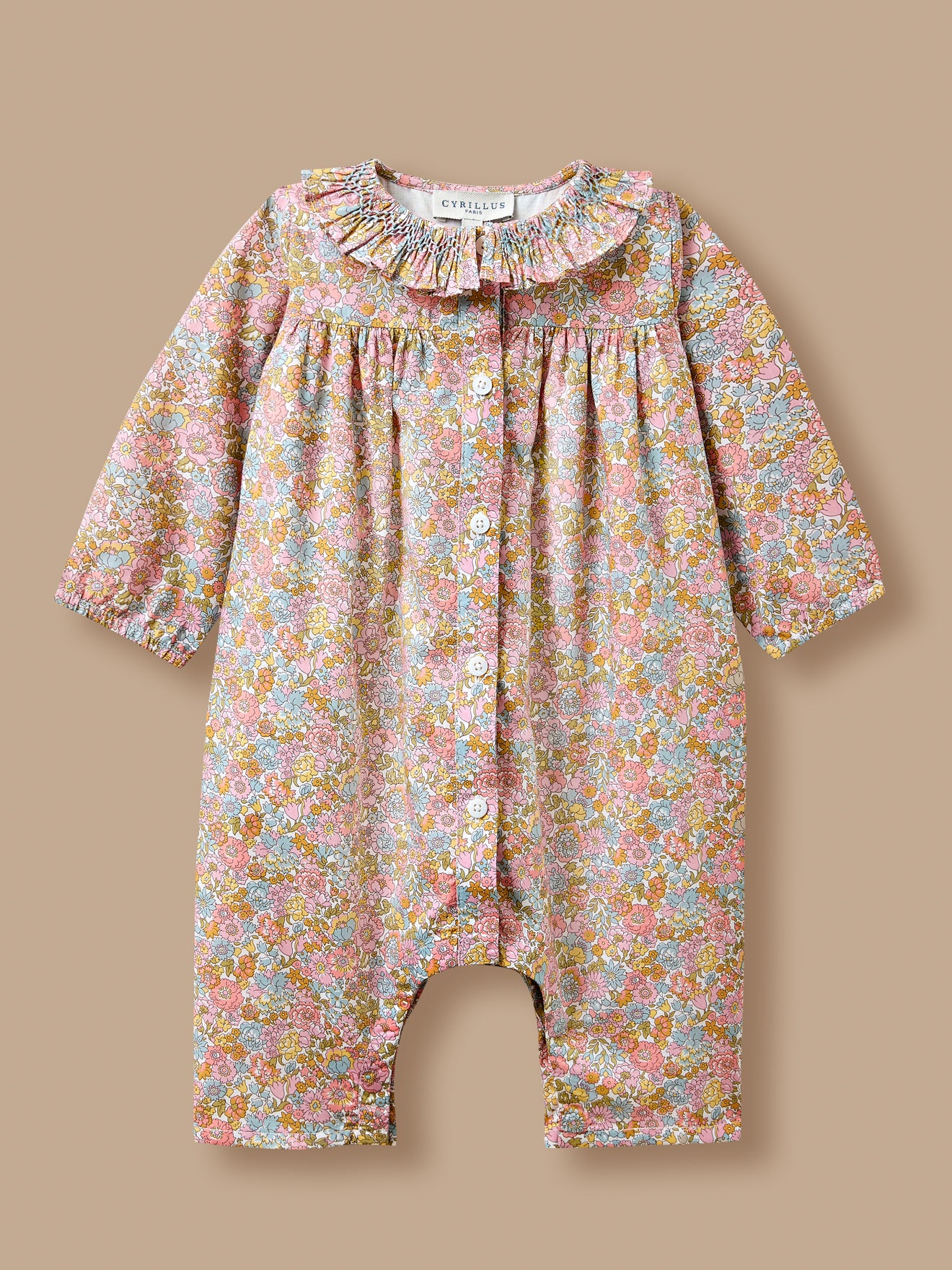 Combinaison longue Bébé Tissu Liberty