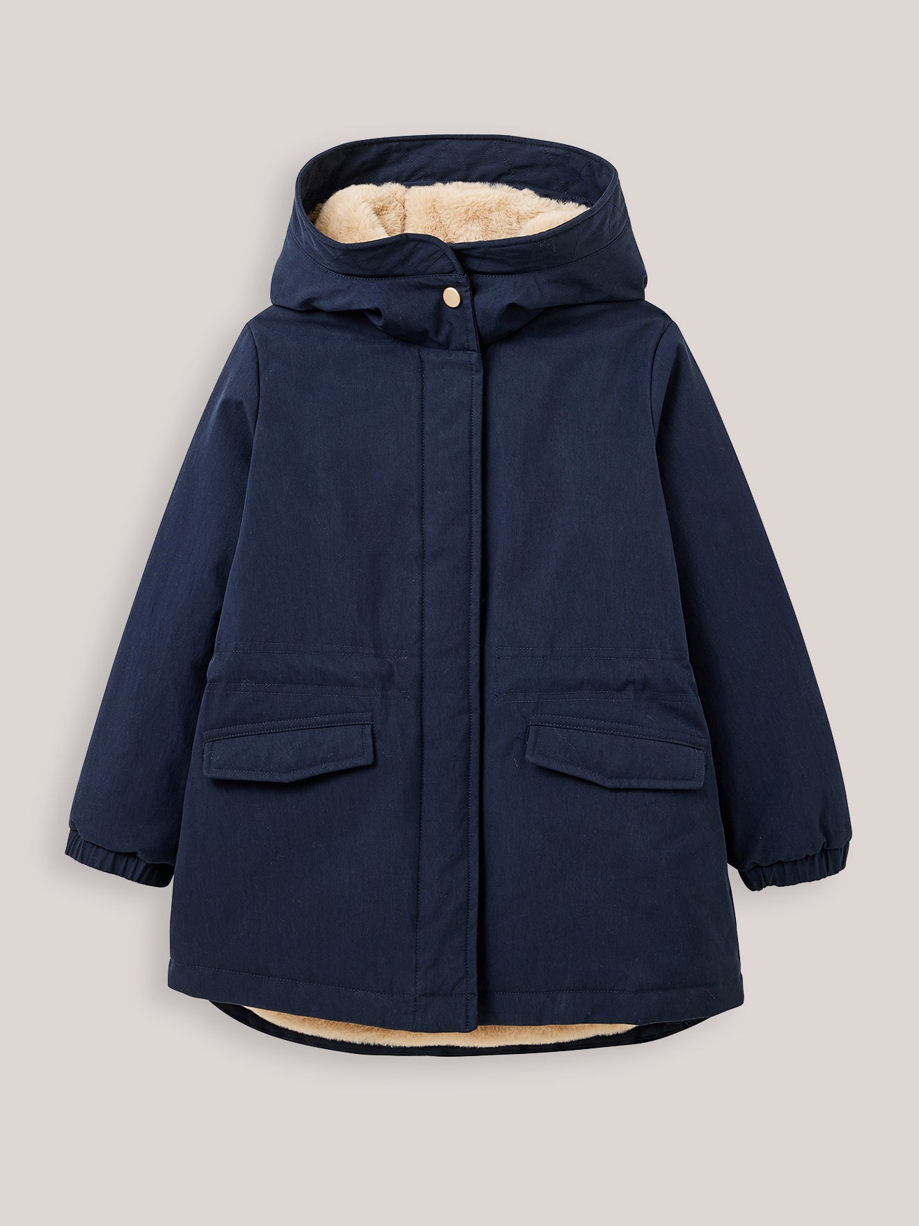 CUNE ZIP PARKA 文章 NAVY CUNE ZIP PARKA 文章｜ウサギがいる｜CUNE ONLINE STORE