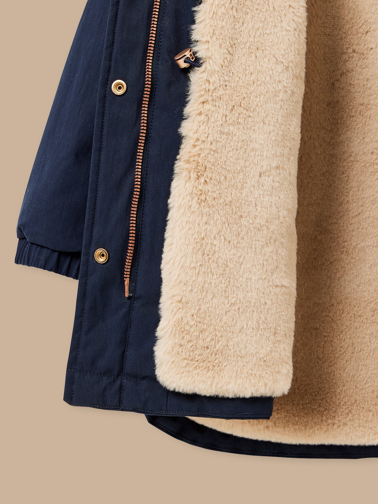 Faux fur parka - The Junior Collection