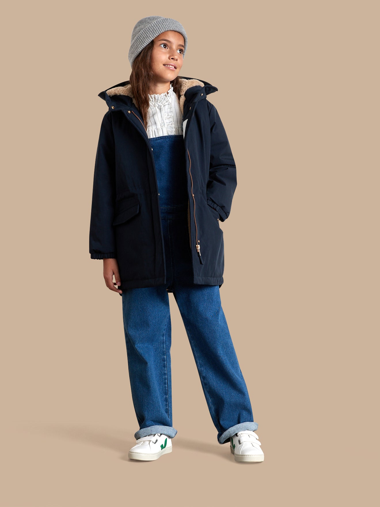 Faux fur parka - The Junior Collection