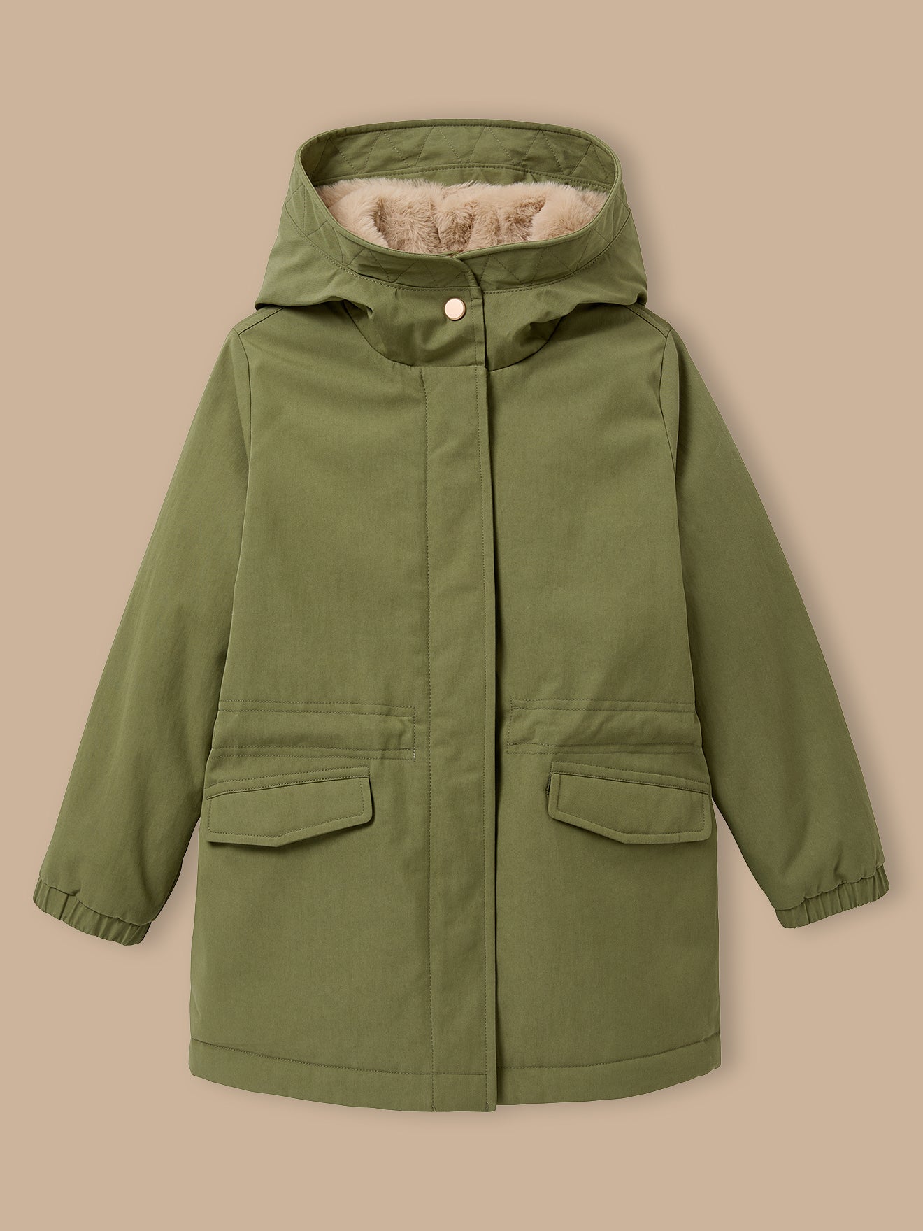 Faux fur parka - The Junior Collection