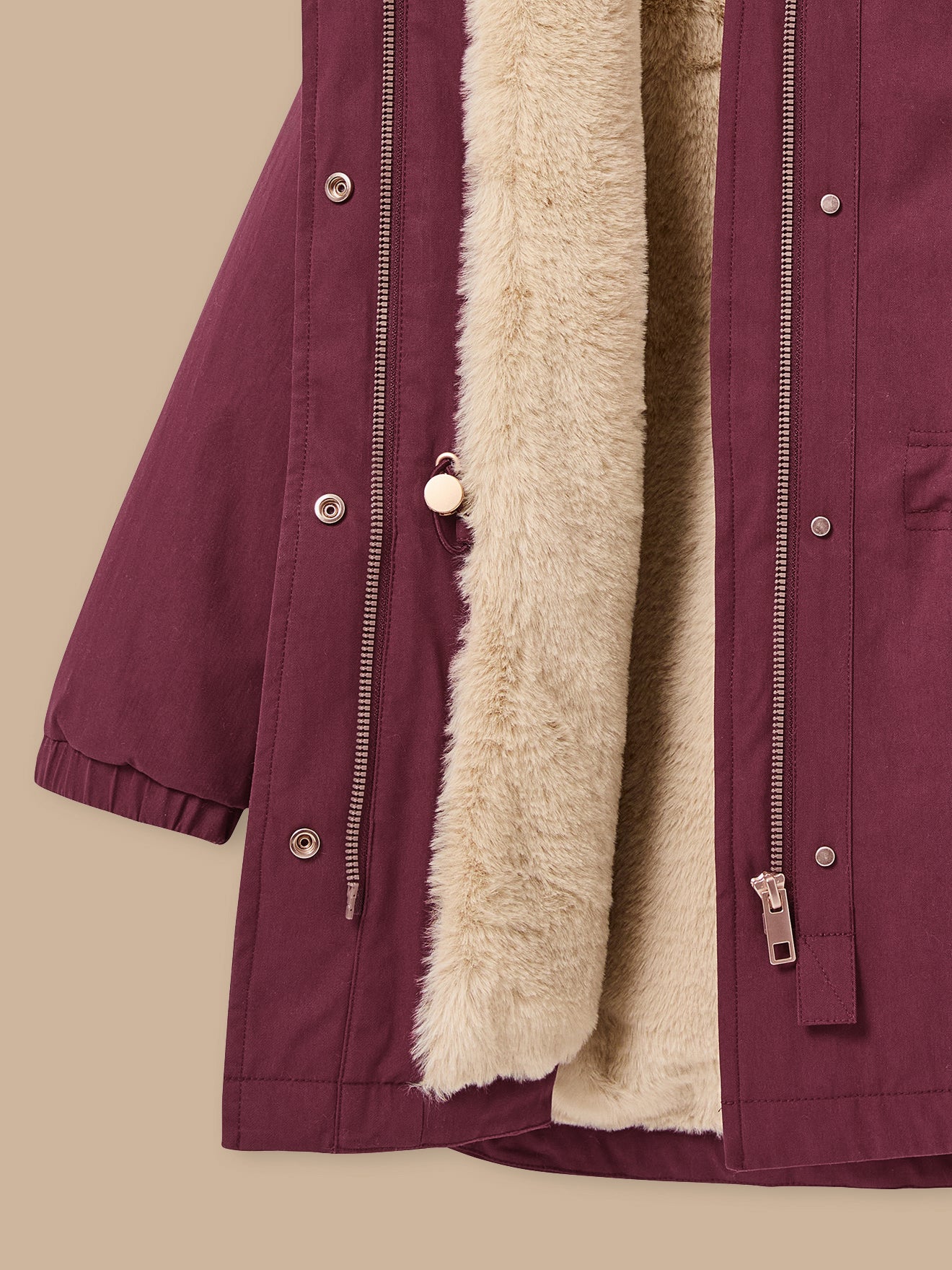 Faux fur parka - The Junior Collection