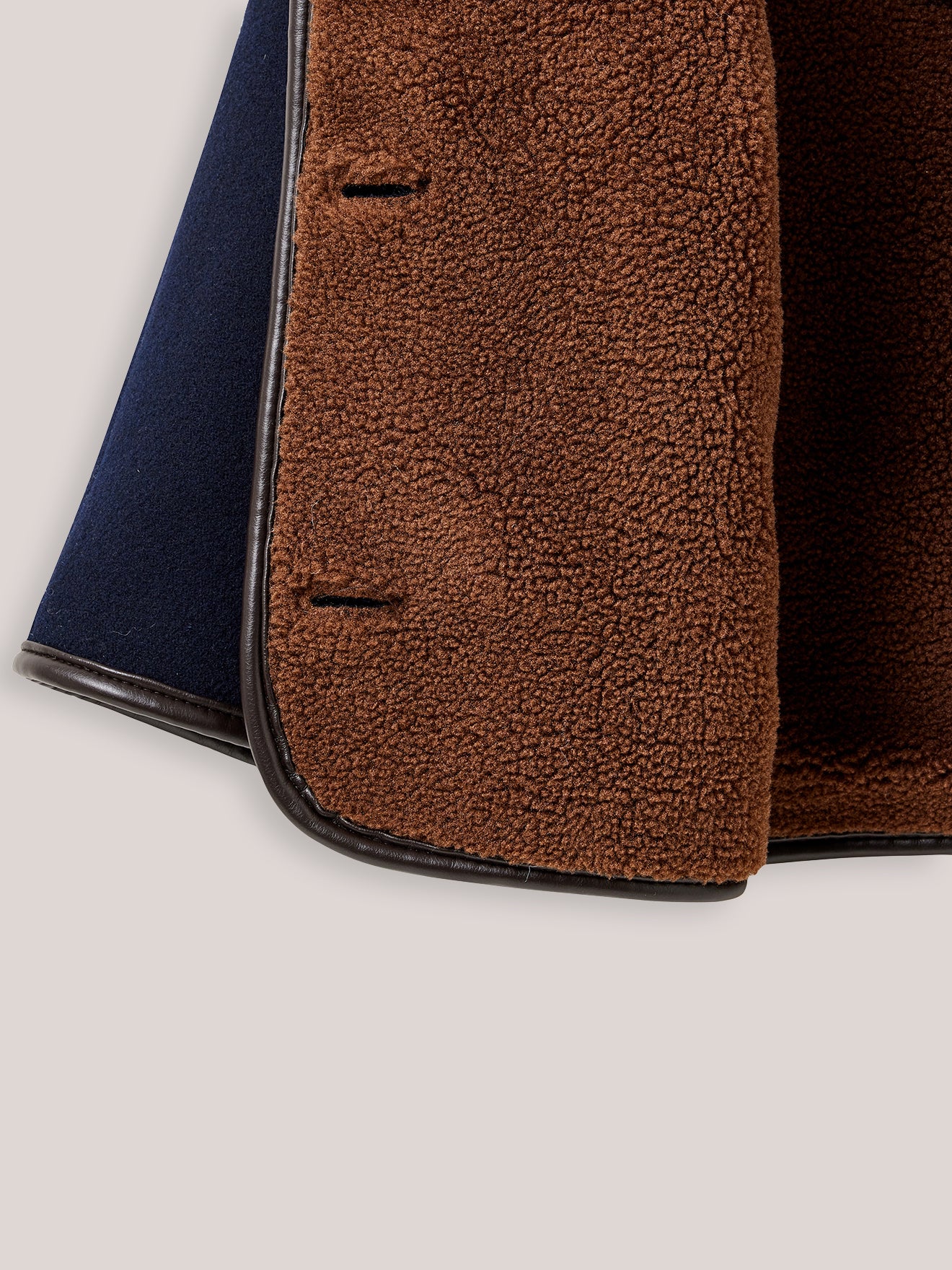 Girl's sherpa-lined coat