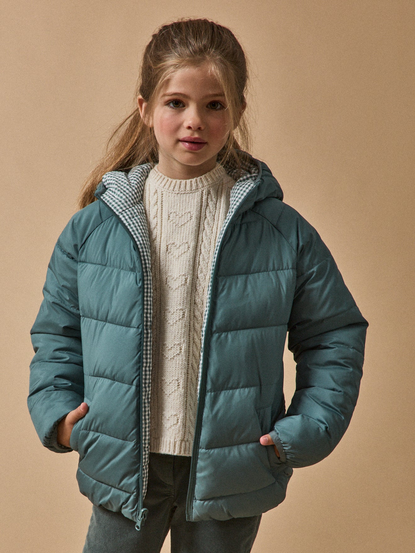 Girl's 2-in-1 reversible puffer - Cyrillus COM