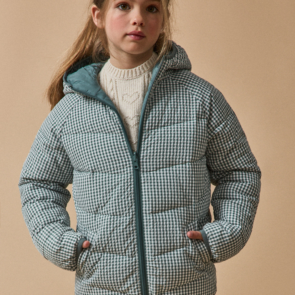 Girl's 2-in-1 reversible puffer jacket - Cyrillus COM