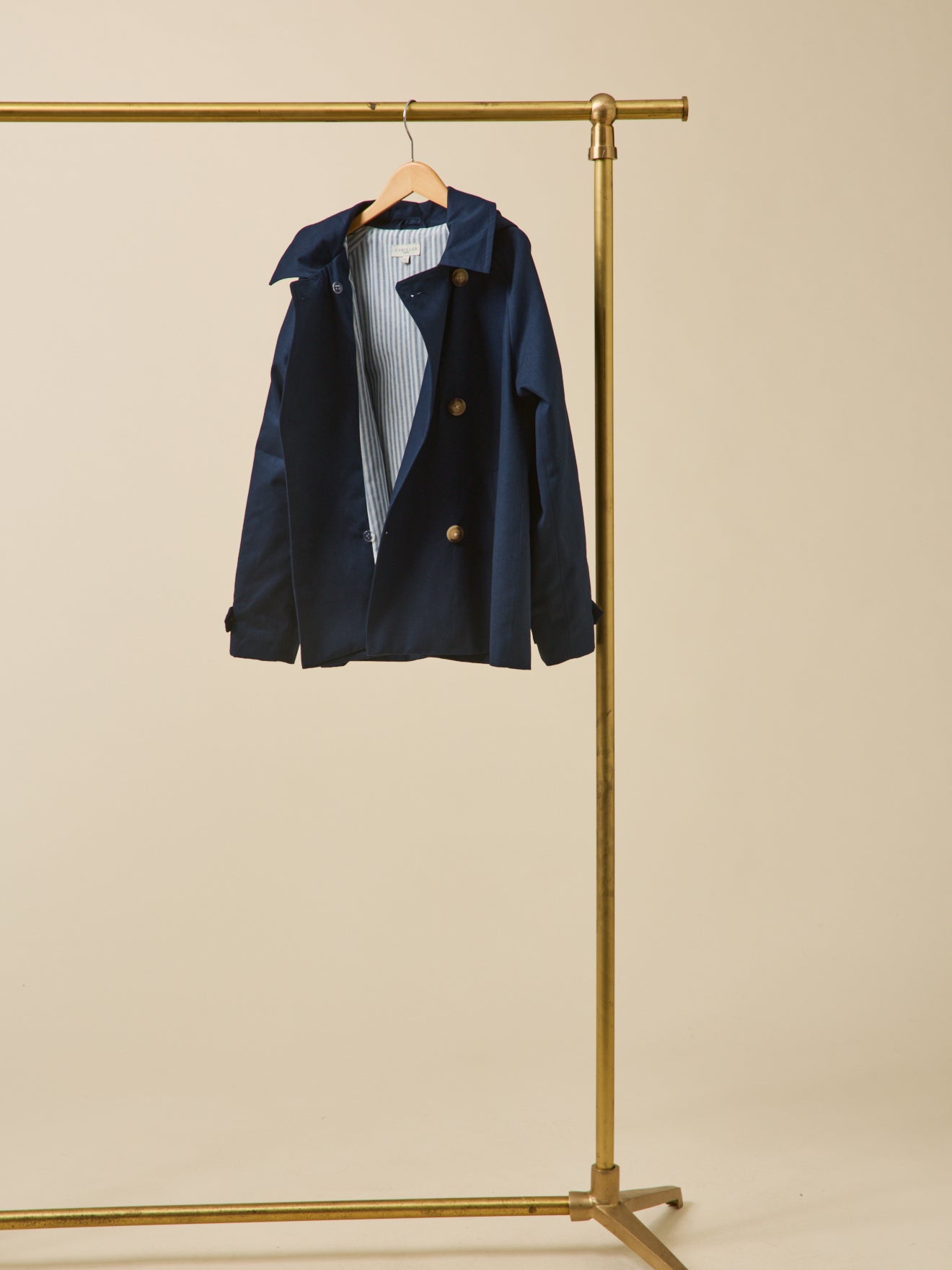 Girl's short trench coat - The Junior Collection