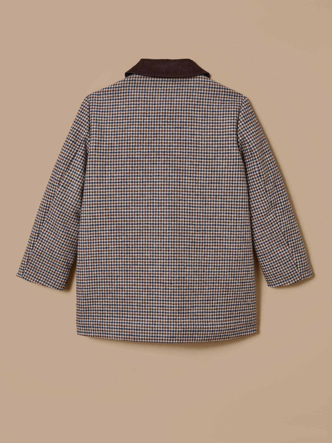 Manteau pied de poule Fille