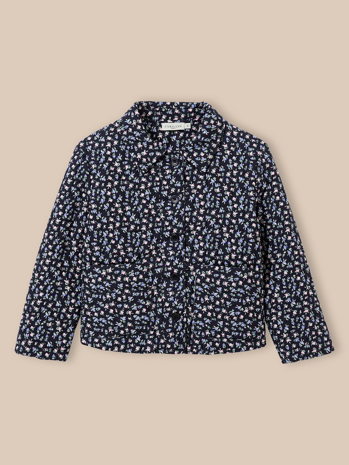 Girl's quilted jacket