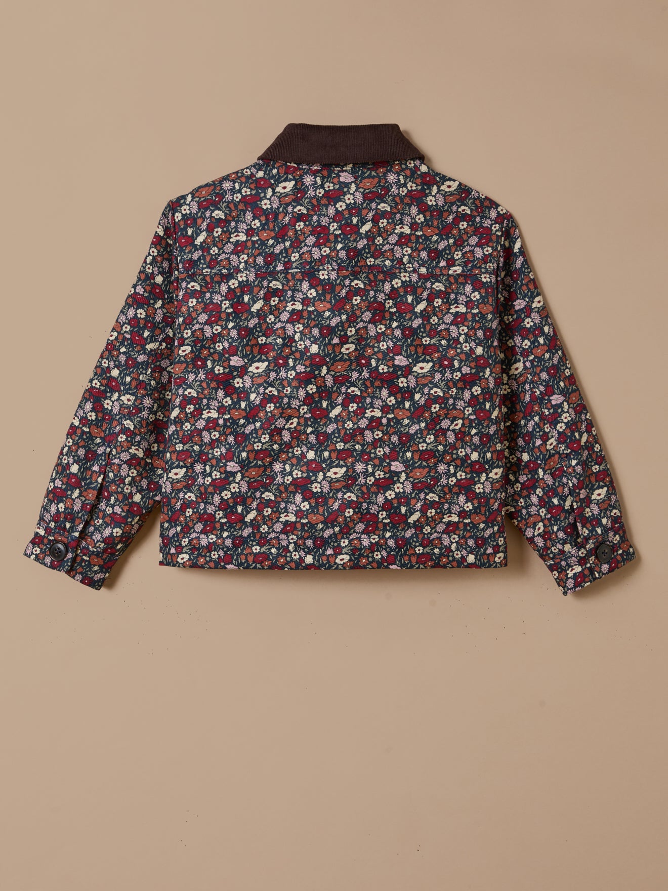 Girl's Petal&Daisy motif jacket - Made with Liberty Fabric