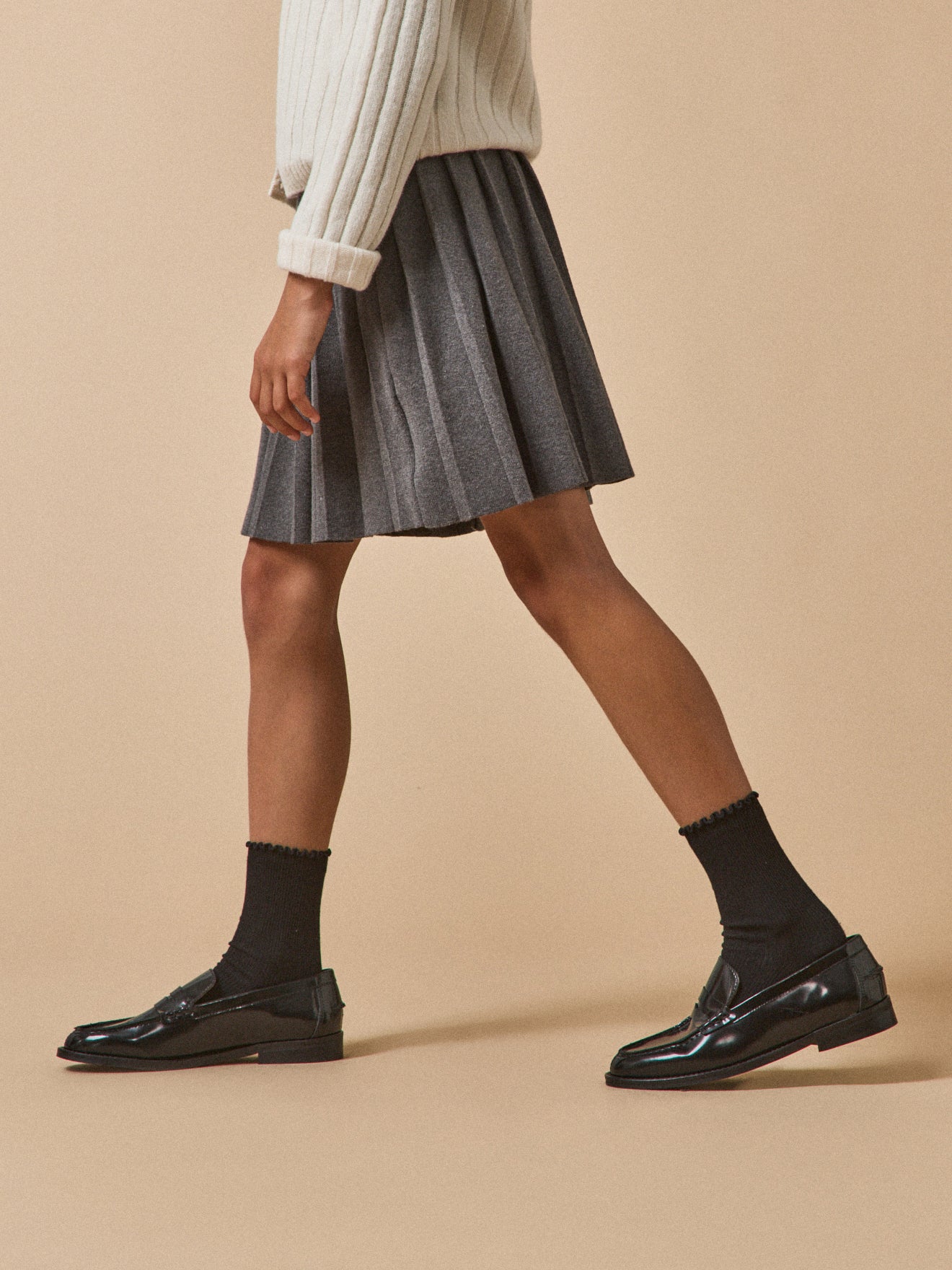 Jupe plissée en tricot - Collection Junior