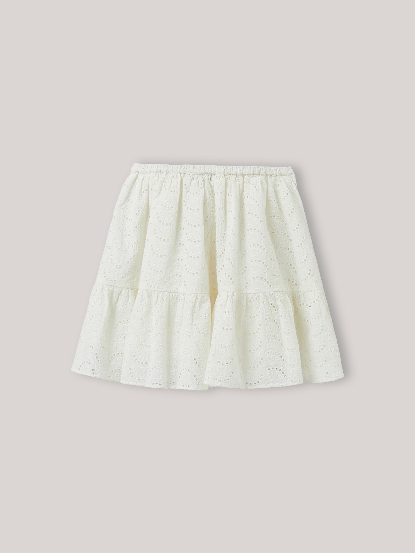 Girl's broderie anglaise skirt