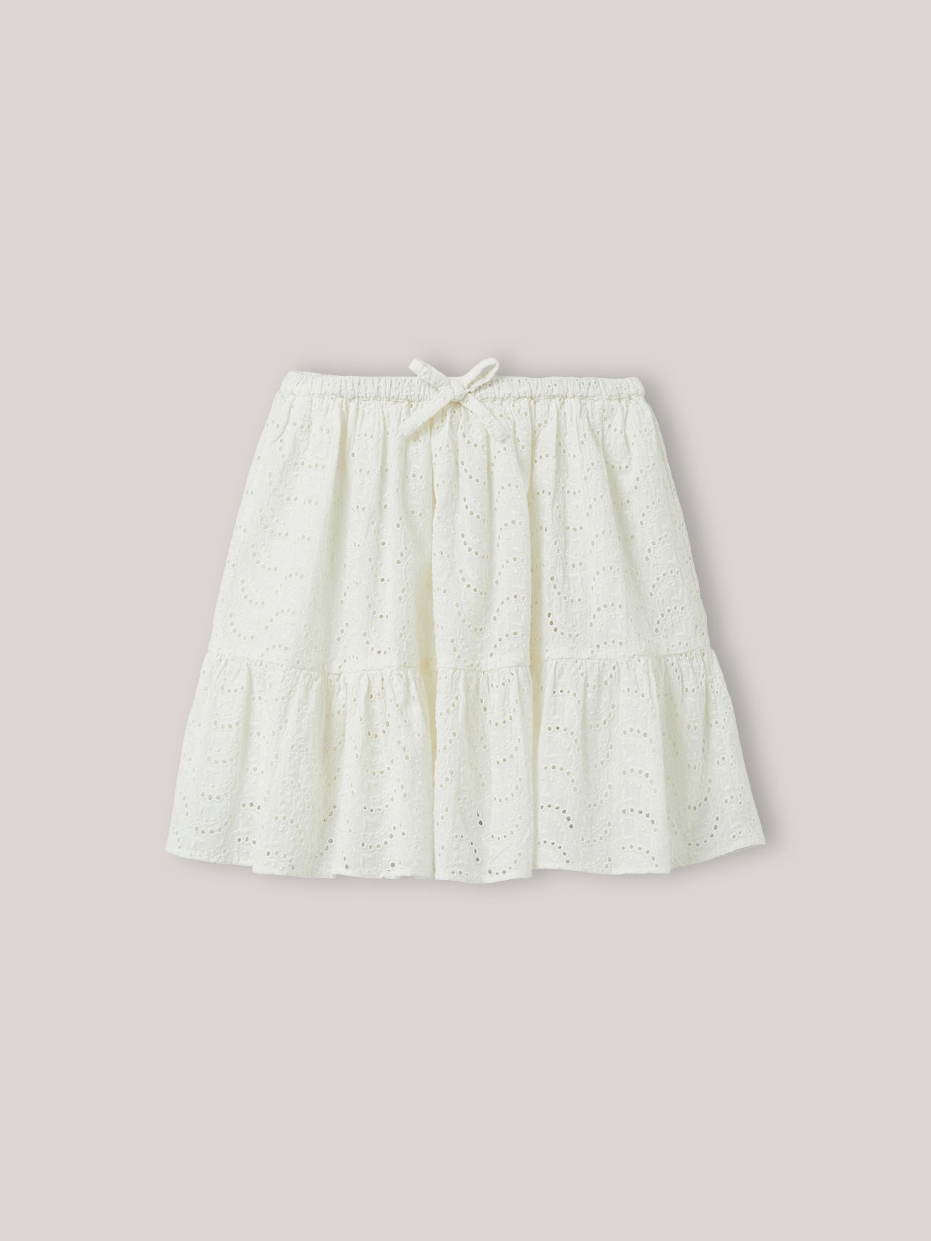 Girl's broderie anglaise skirt
