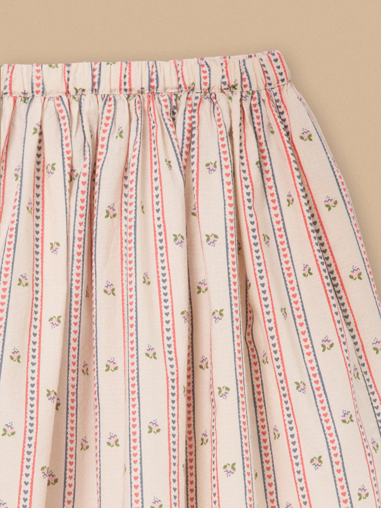Girl's Marine-print skirt