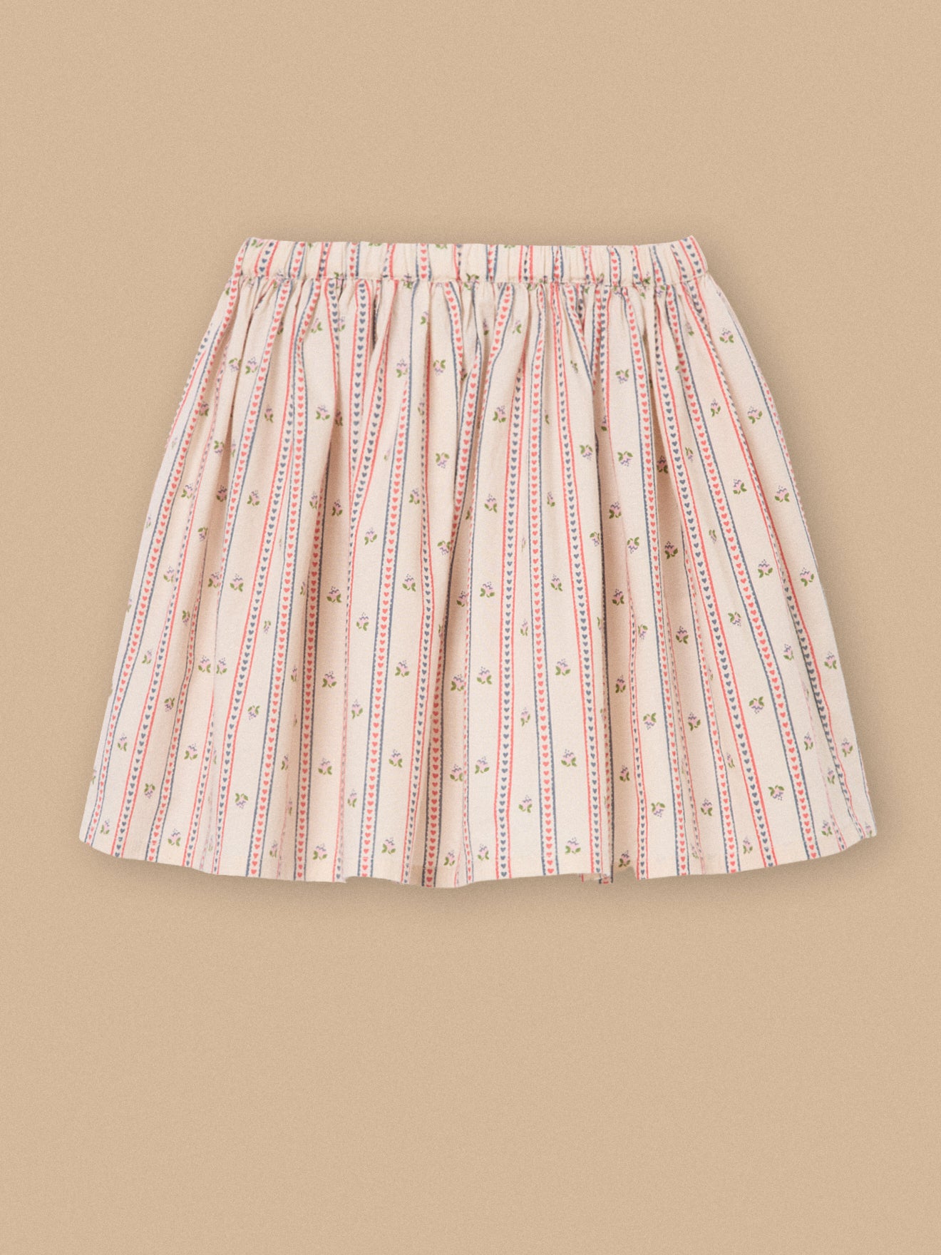 Girl's Marine-print skirt